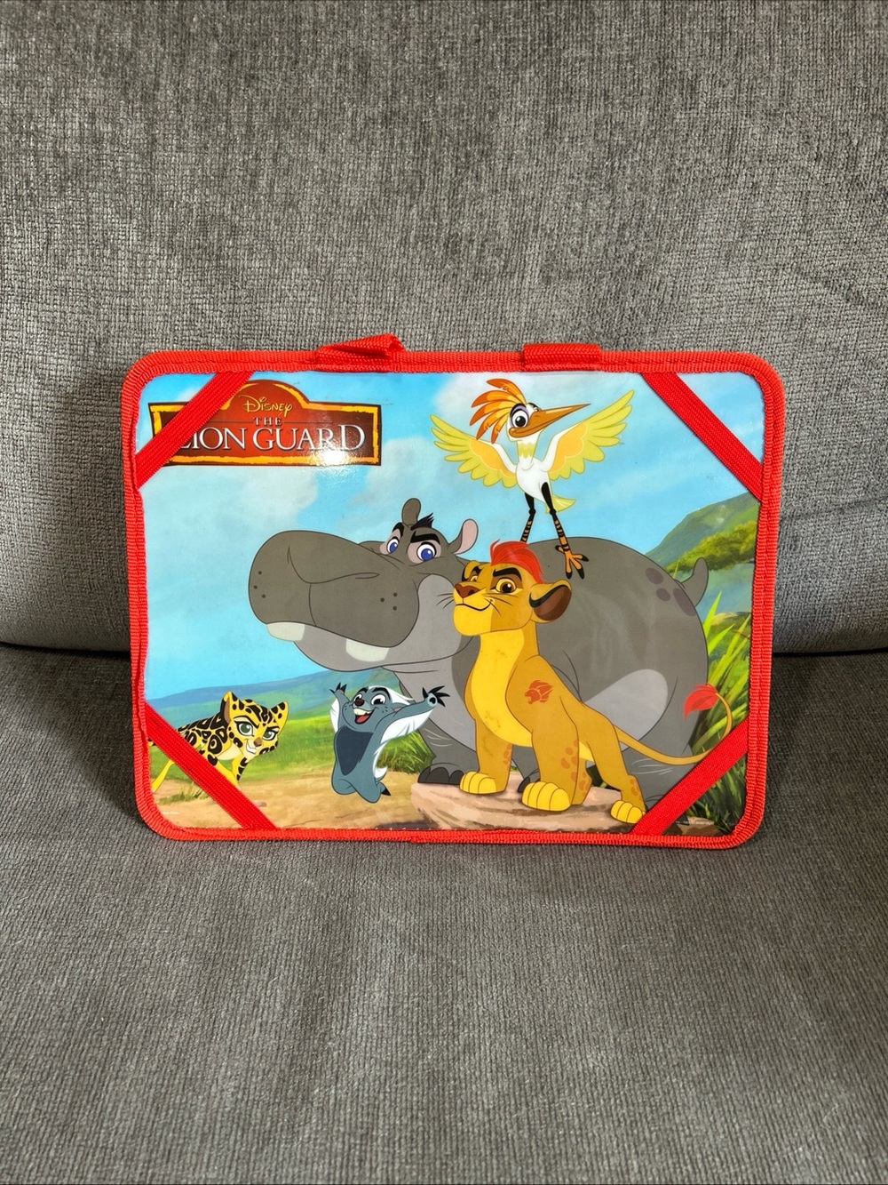 Vintage Disney The Lion Guard Lion King Laptop/Travel Carrying Case Lap Desk